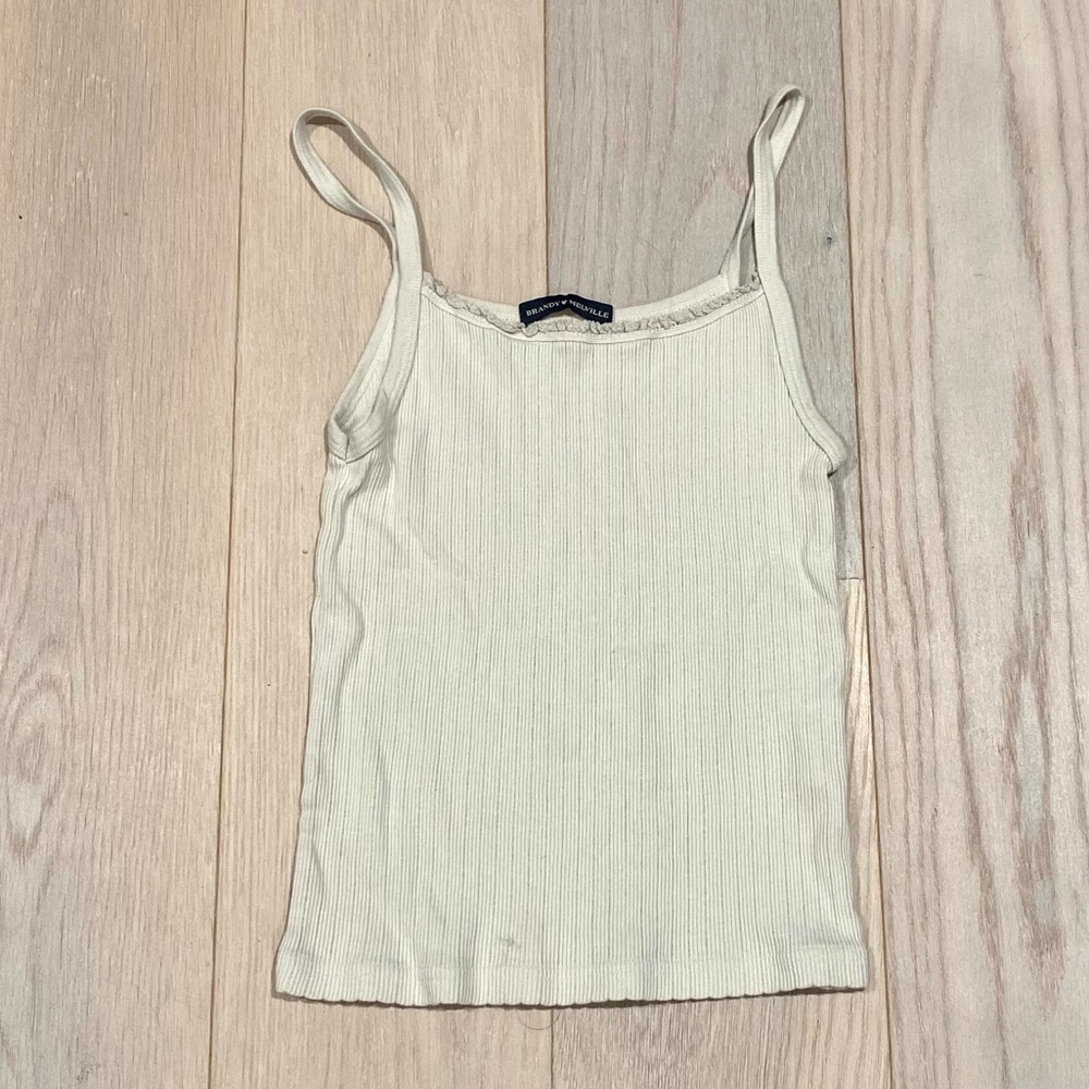 Brandy Melville belle gray tank